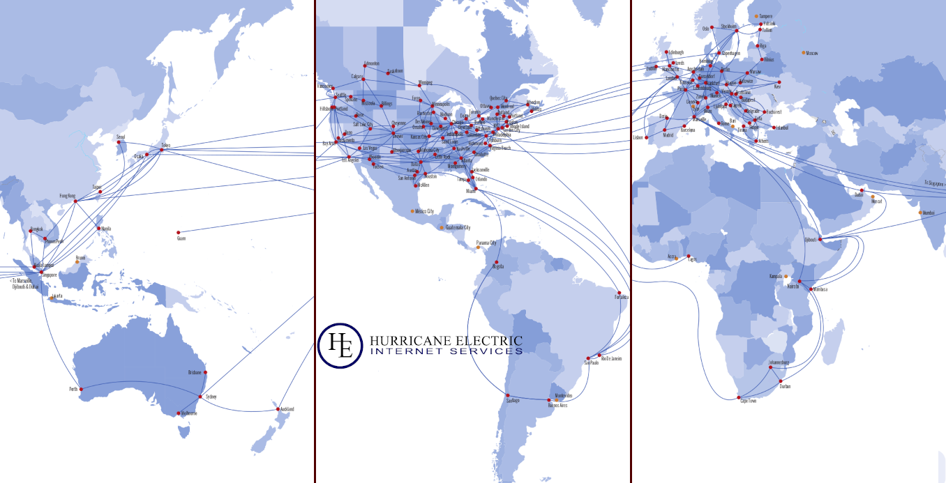 Global Ipv6 Map
